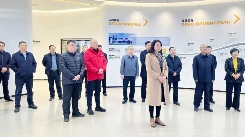 河南省政協(xié)副主席霍金花一行蒞臨旭瑞集團(tuán)參觀調(diào)研！